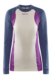 Active Extreme X Womens Long Sleeve Baselayer Top Flow/Cassius