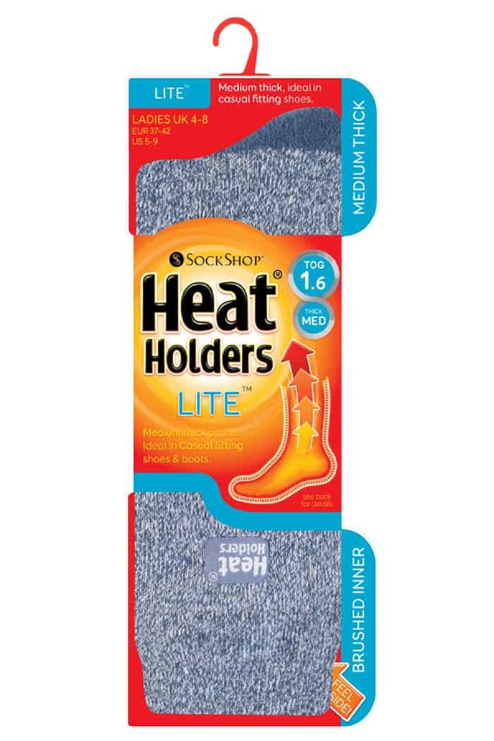 Heat Holders Lite Long Fair Isle Thermal Socks for Ladies
