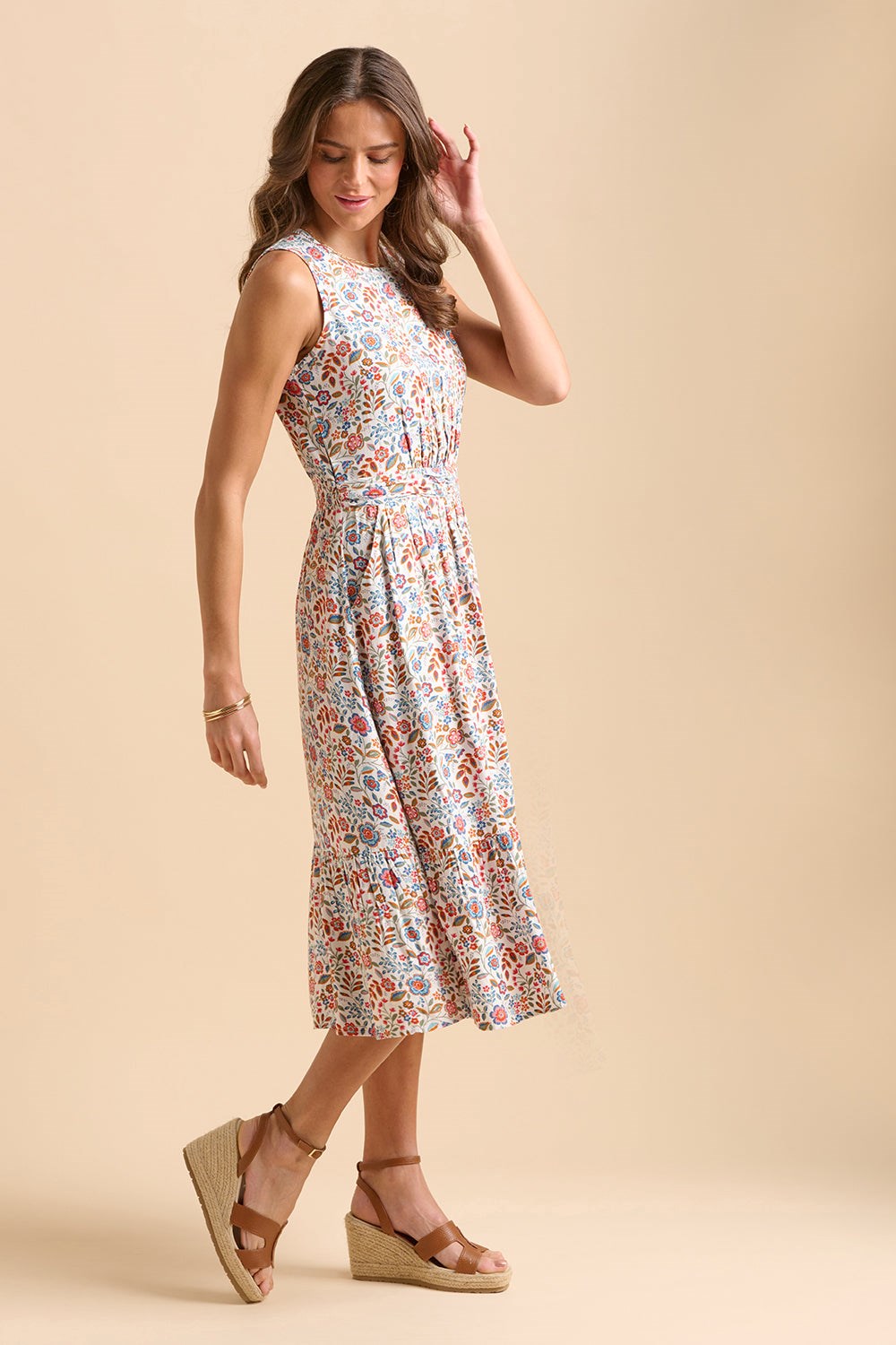 Secret Womens Garden Midi Dress | Mountain Warehouse GB
