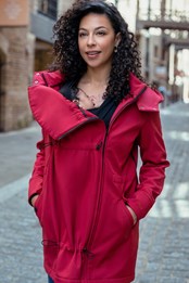 Wombat Softshell Babywearing Jacket Cherry