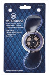 Watersnake 2 Bladed Mini Prop Kit 18-24lb Black
