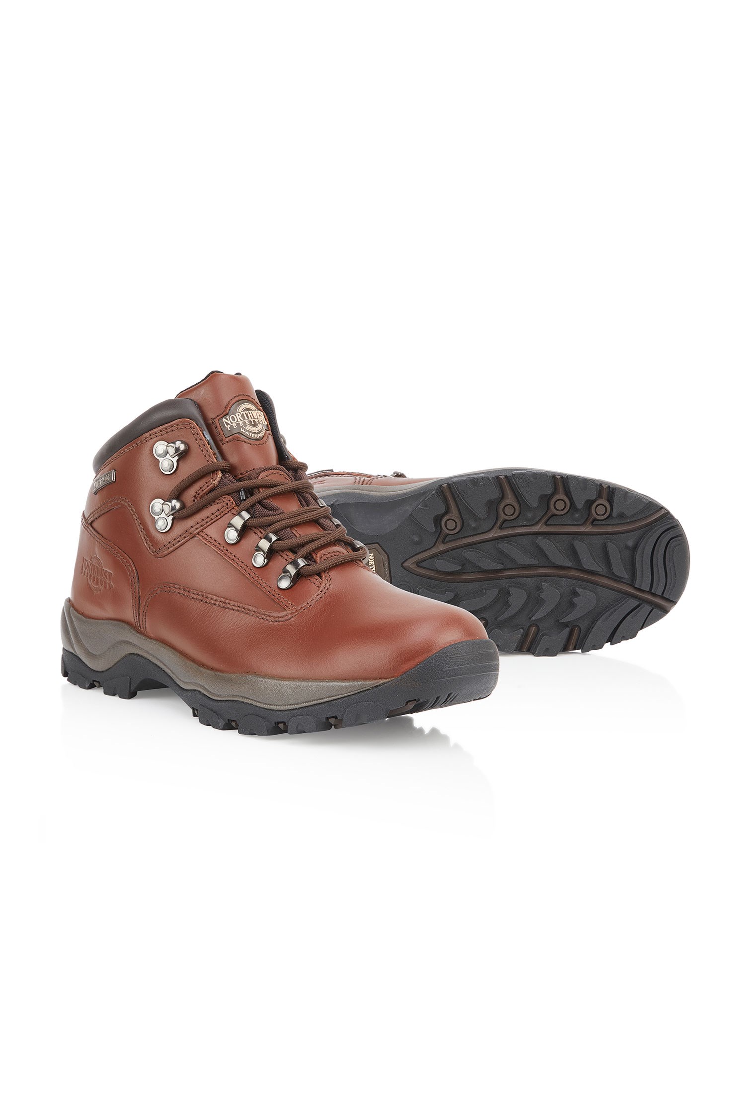 Inuvik Mens Leather Waterproof Walking Boots Mountain Warehouse GB