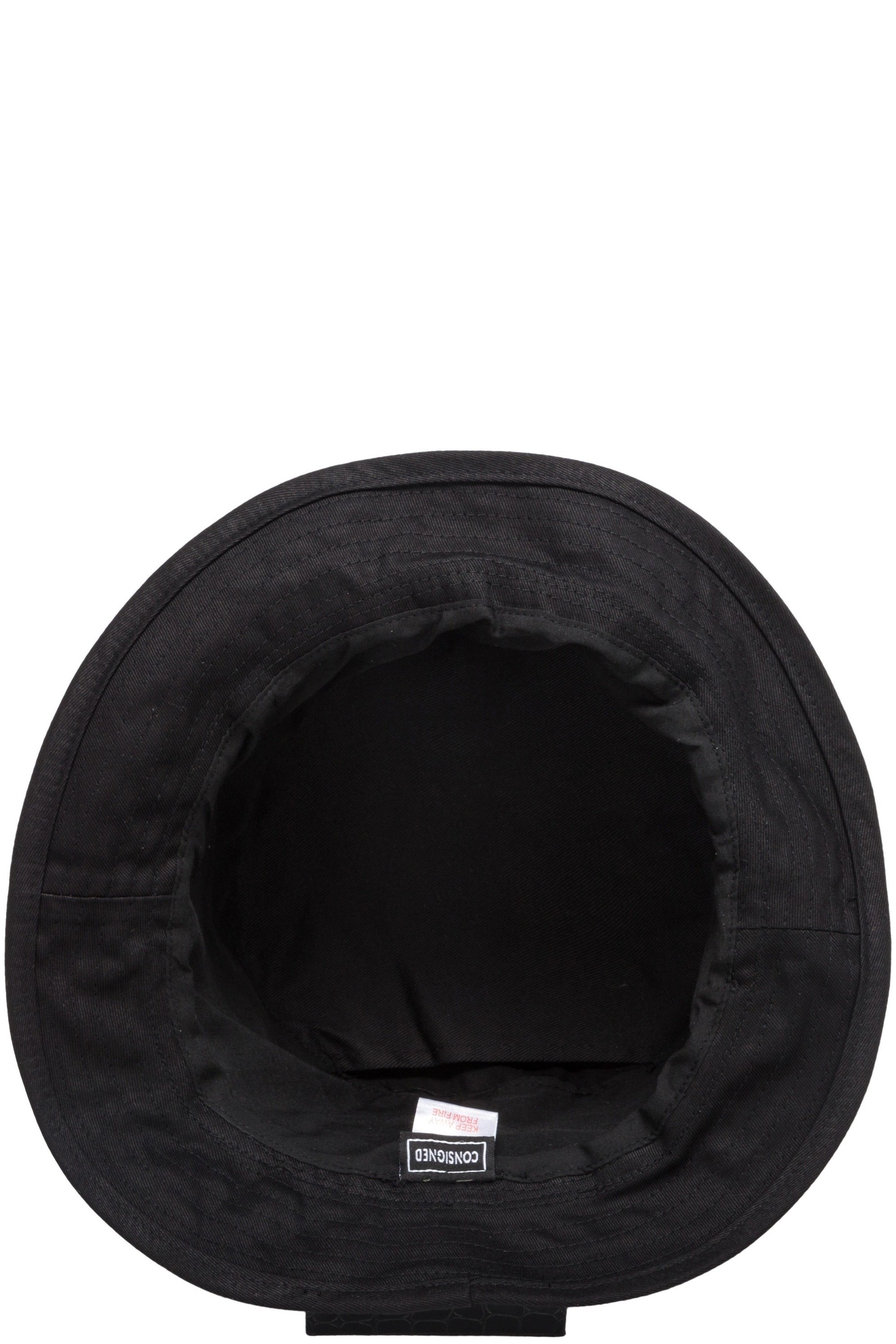 Consigned Unisex Kinsey Boonie Hat - Black Cotton - One Size