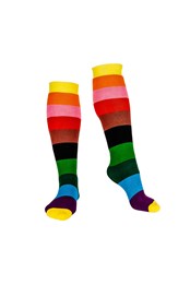 3 in 1 Welly, Hiking and Ski Socks Rainbow Rainbow