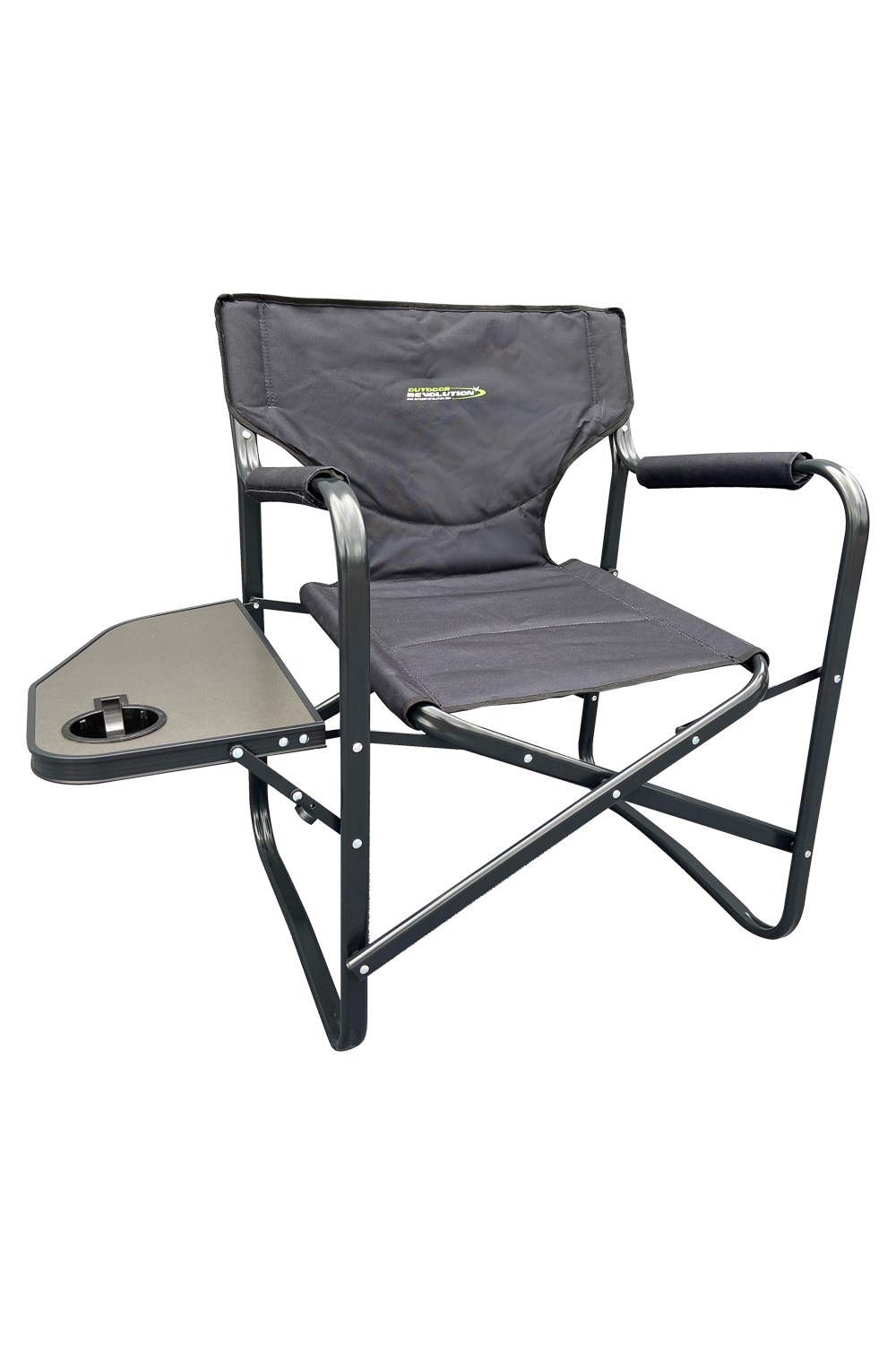 Folding Director Camp Chair with Side Table -