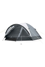 Brighton 4 Man Poled Camping Tent Grey