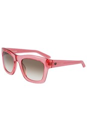 Waverly Womens Sunglasses Rose Crystal/LL Brown Gradient