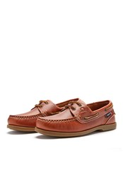 Deck Lady II G2 Leather Boat Shoes Chestnut