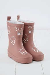 Kids Colour Changing Winter Wellies Rose