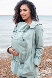 Numbat Go Womens Lightweight Maternity Jacket Mint