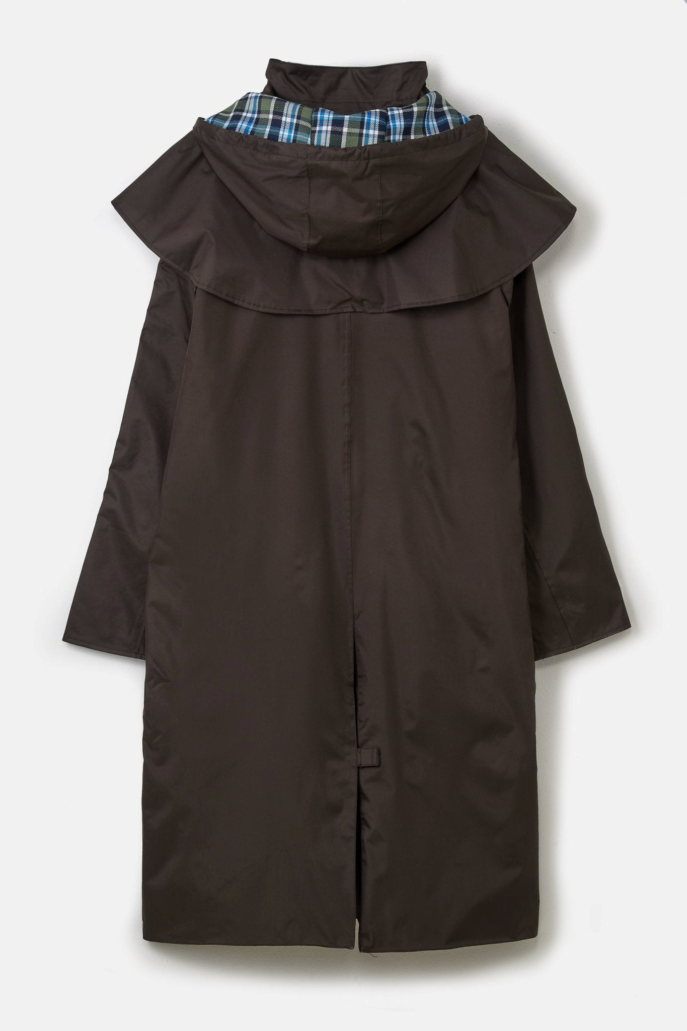 Stockman Long Raincoat - Navy - Men's Coats