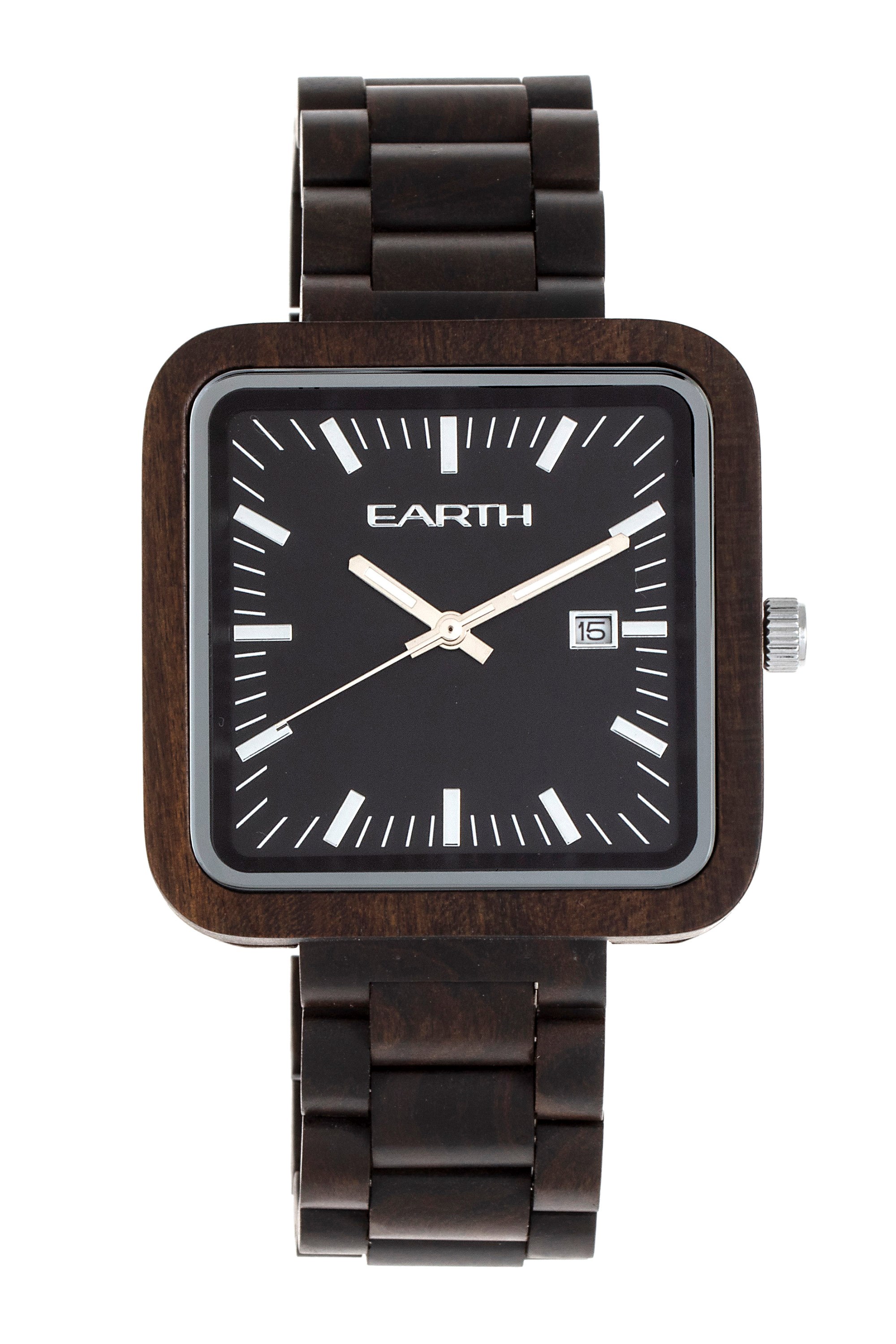 Berkshire Bracelet Wood Watch with Date -