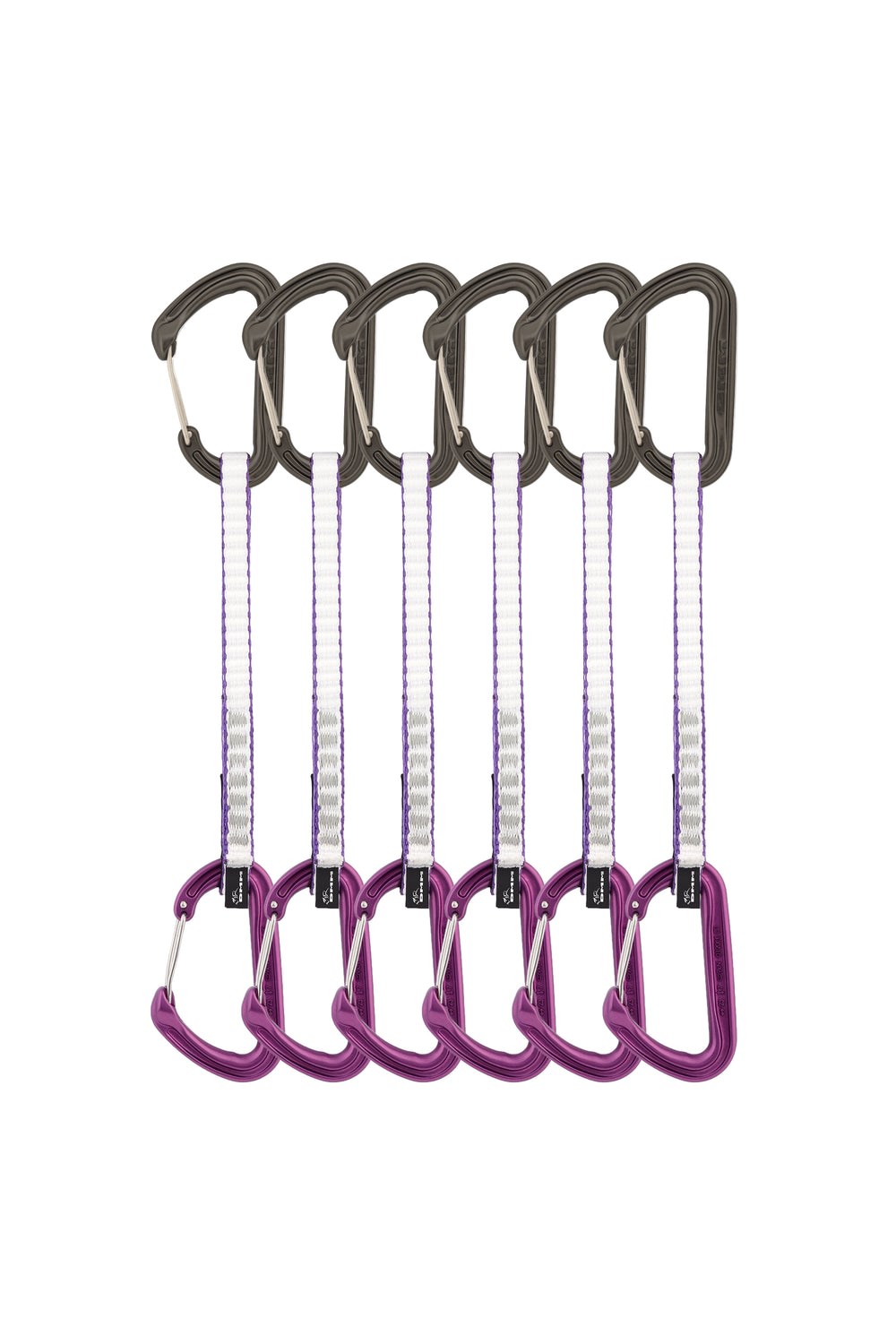 Chimera Quickdraw for Rock Climbing 6-Pack -