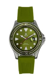 Freedive Strap Watch with Date Green