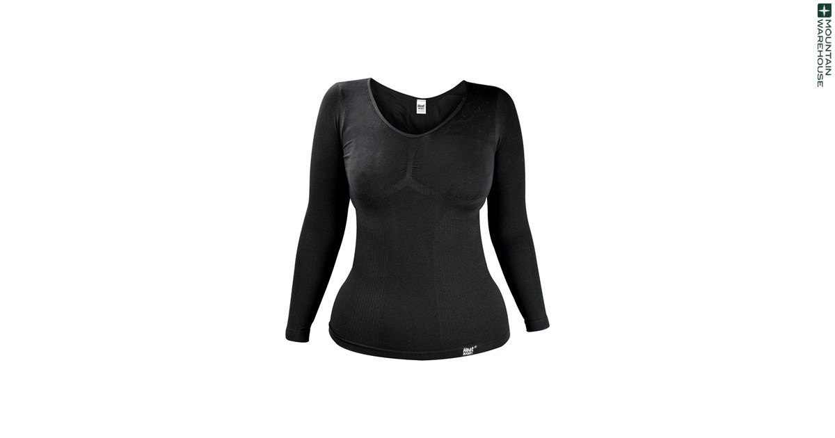 Octave® Ladies/Womens Thermal Underwear Short Sleeve T-Shirt/Vest/Top (XS:  Bust 30-32 inches, Black) at  Women's Clothing store