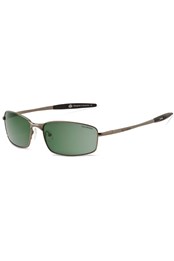 Goose Unisex Sunglasses Gunmetal/Green Polarized