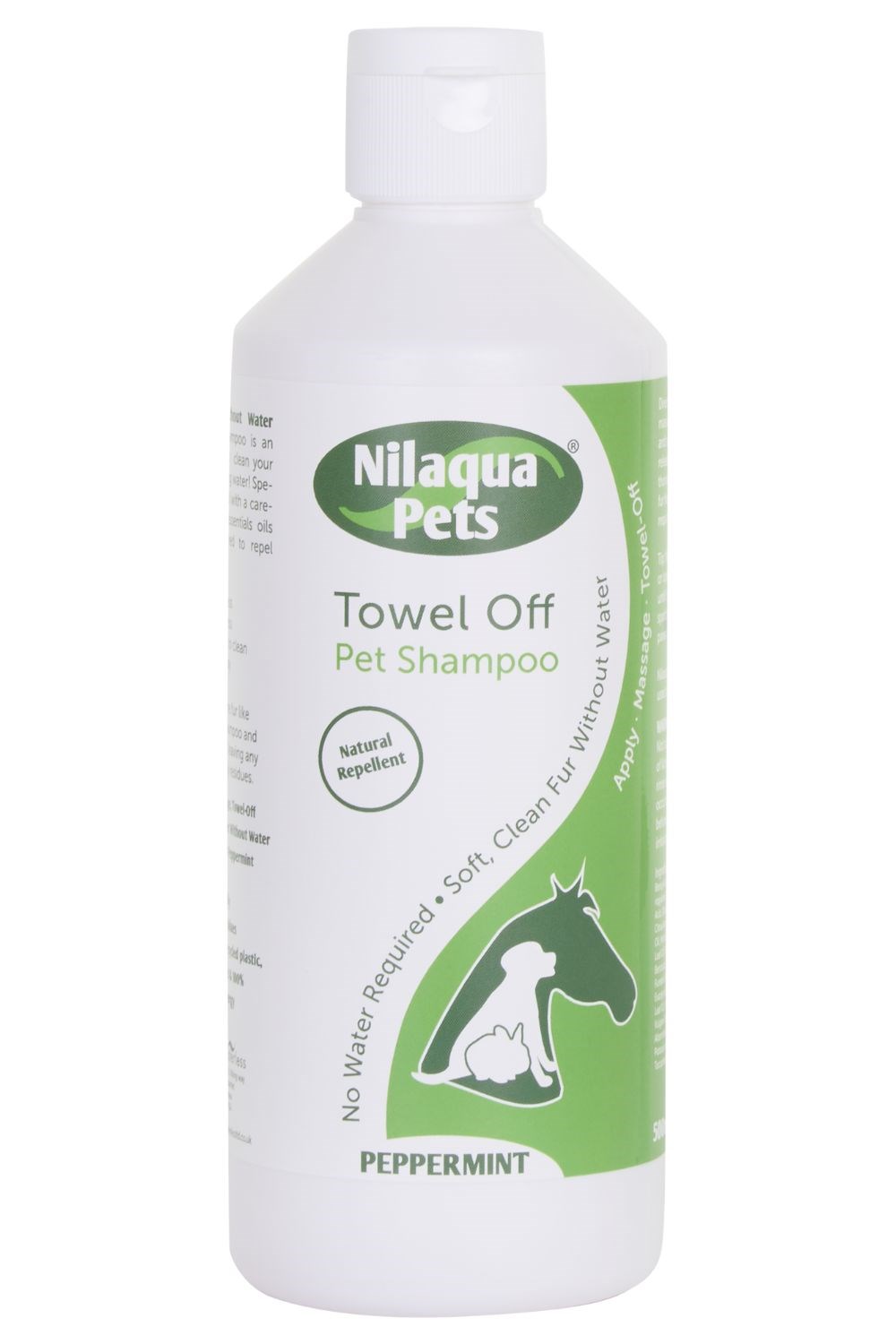 Naturally Repel Ticks Towel Off Shampoo -