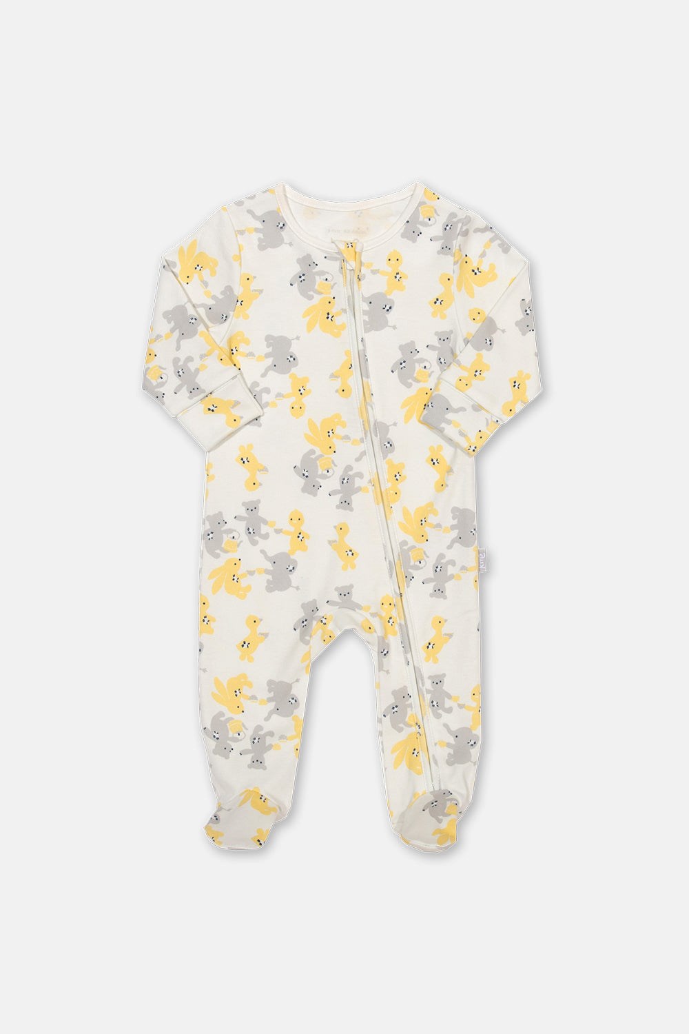 Teddy Teatime Baby Sleepsuit -