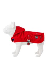 Raincoat Jacket For Dogs Red