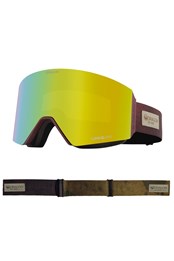 RVX MAG OTG Unisex Snow Goggles Reclaimed/Gold Ion/Amber