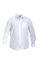 Aiden Mens Kingsize Classic Regular Shirt White