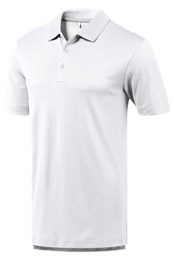Mens Lightweight Performance Polo Shirt White