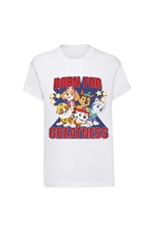 Born For Greatness Girls T-Shirt White