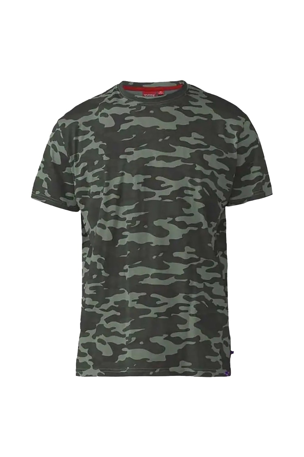 Gaston Mens Kingsize Camouflage T-Shirt -