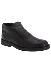 Mens Twin Zip Thermal Lined Boots