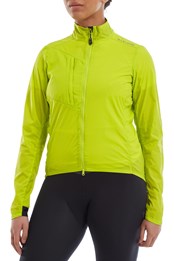 Airstream Womens Windproof Cycling Jacket Lime