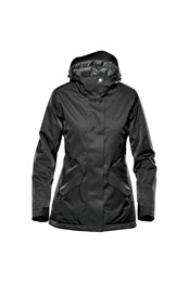 Zurich Womens Thermal Parka Charcoal