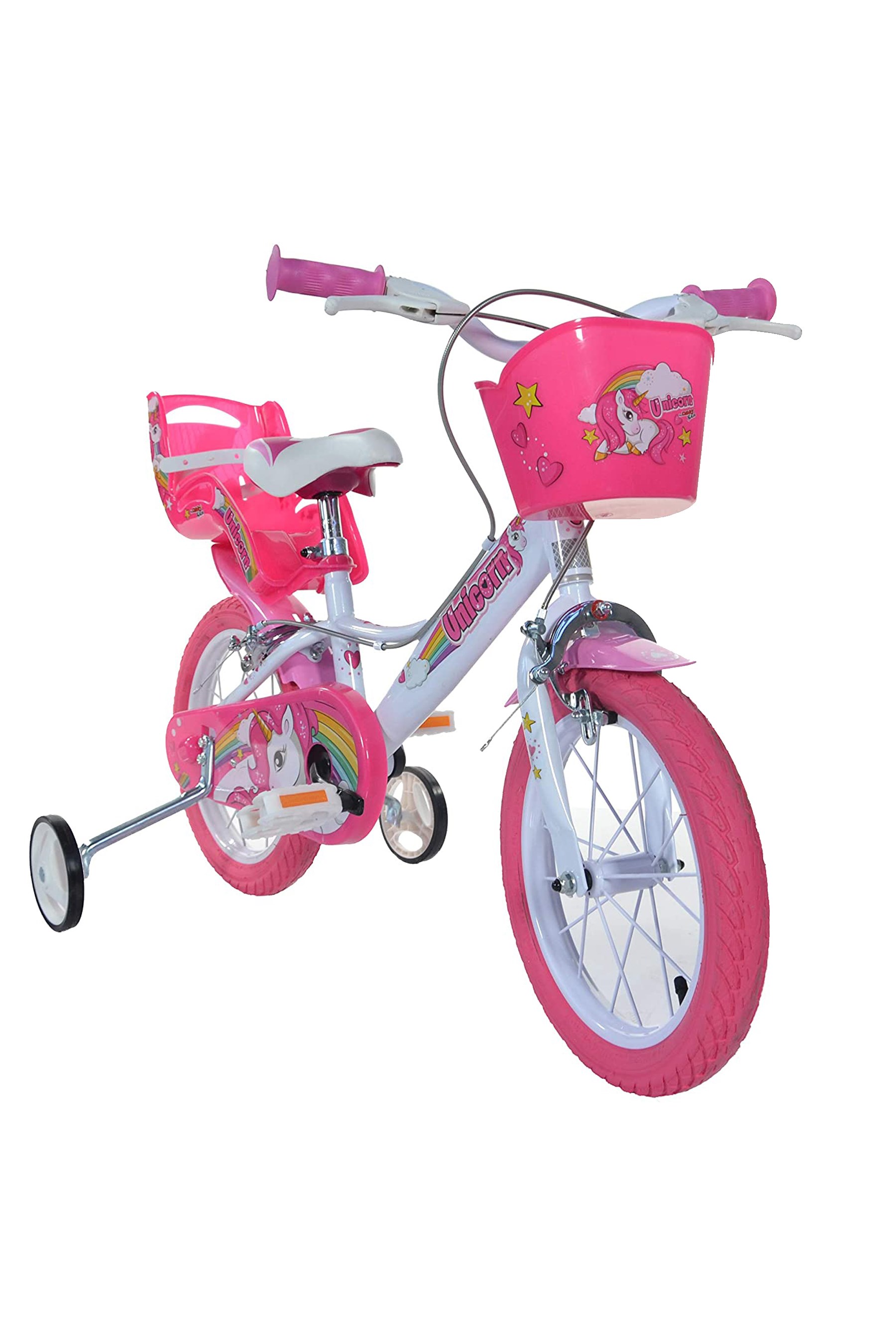 Dino Bikes 14" Unicorn Kids Bike -