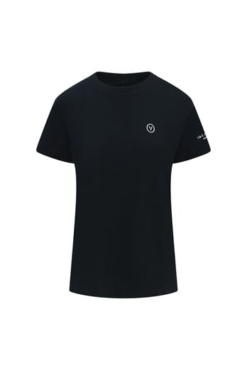 Essential Small Logo Womens T-Shirt Black
