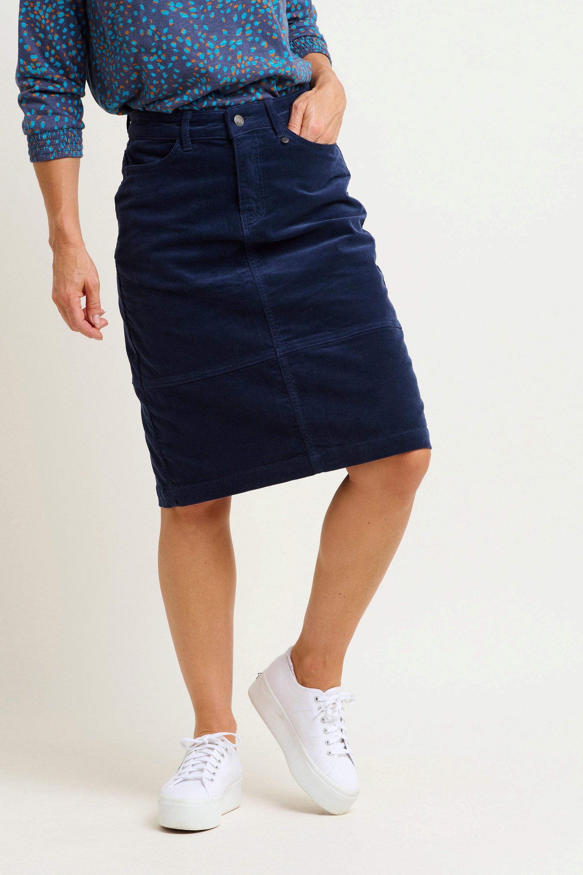 Womens Cord Midi Skirt Mountain Warehouse GB