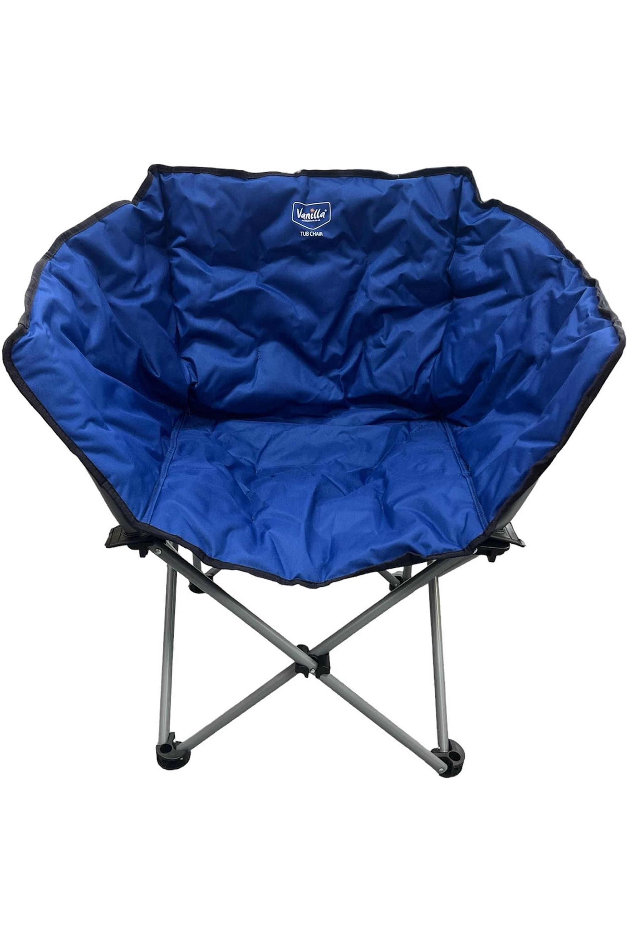 Tub Folding Camping Chair Blue -