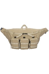 Jaspar Triple Pocket Sling Bag Sand