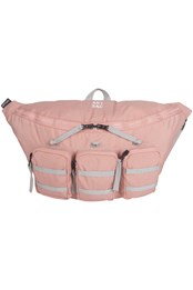 Jaspar Triple Pocket Sling Bag Pink