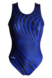 Wave Womens Hydrasuit Swimsuit Blue/Black