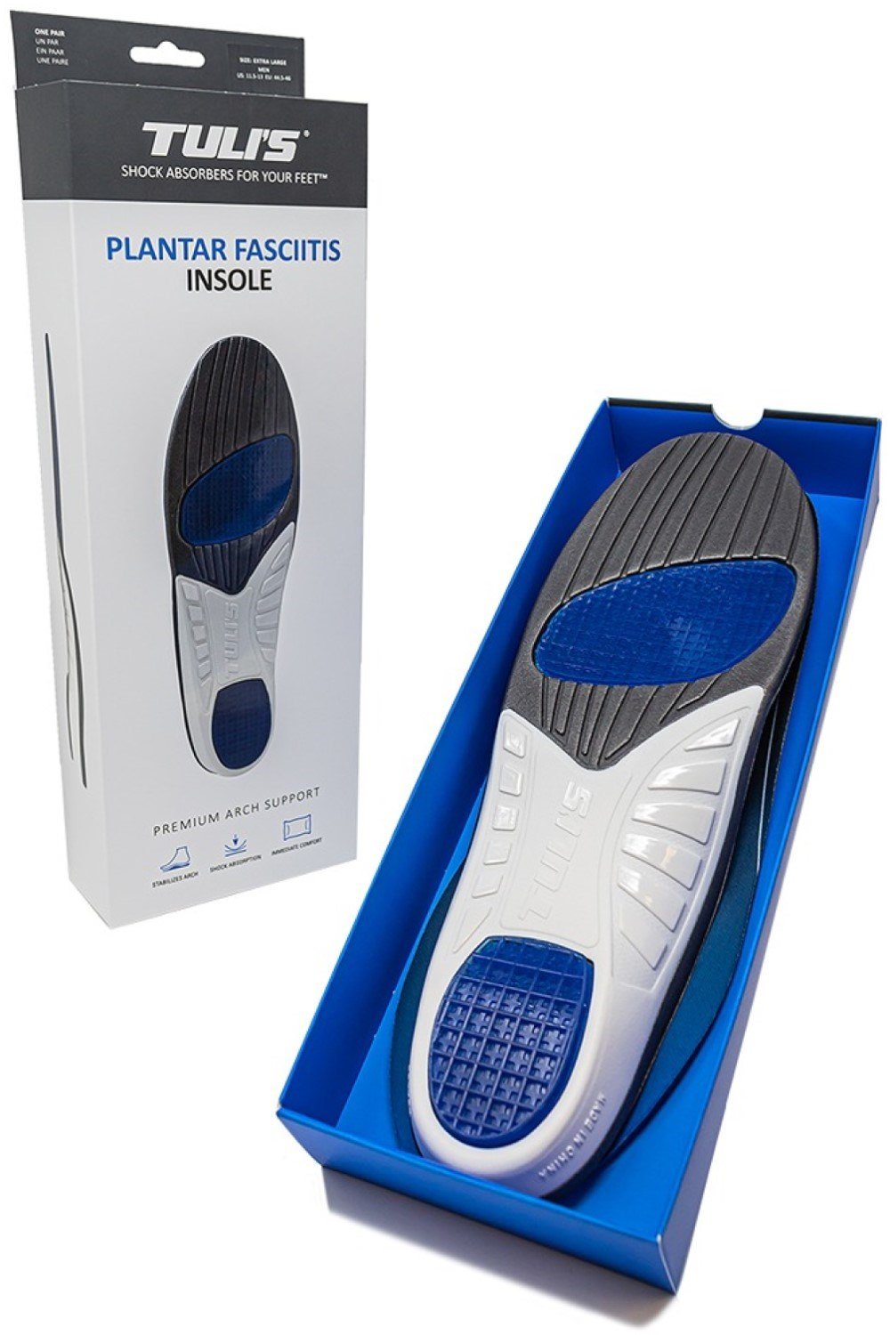 Plantar Fasciitis Full Length Arch Support Insole -
