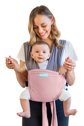 Easy Baby Carrier Wrap Dusty Rose
