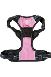 Anti-Pull Dog Harness Black/Pink