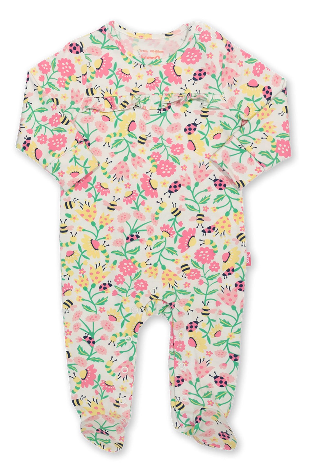 Baby Organic Cotton Zippy Sleepsuit -