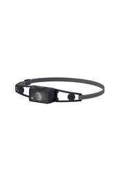 NEO1R Rechargeable Running LED Head Torch Grey / Black