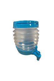 Collapsible 3.5L Water Dispenser Keg Blue/Clear
