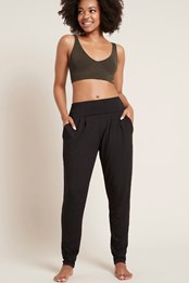 Downtime Womens Bamboo Lounge Pants Black