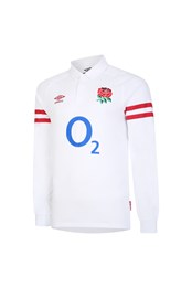 England Rugby Mens 22/23 Classic Jersey White/Classic Red