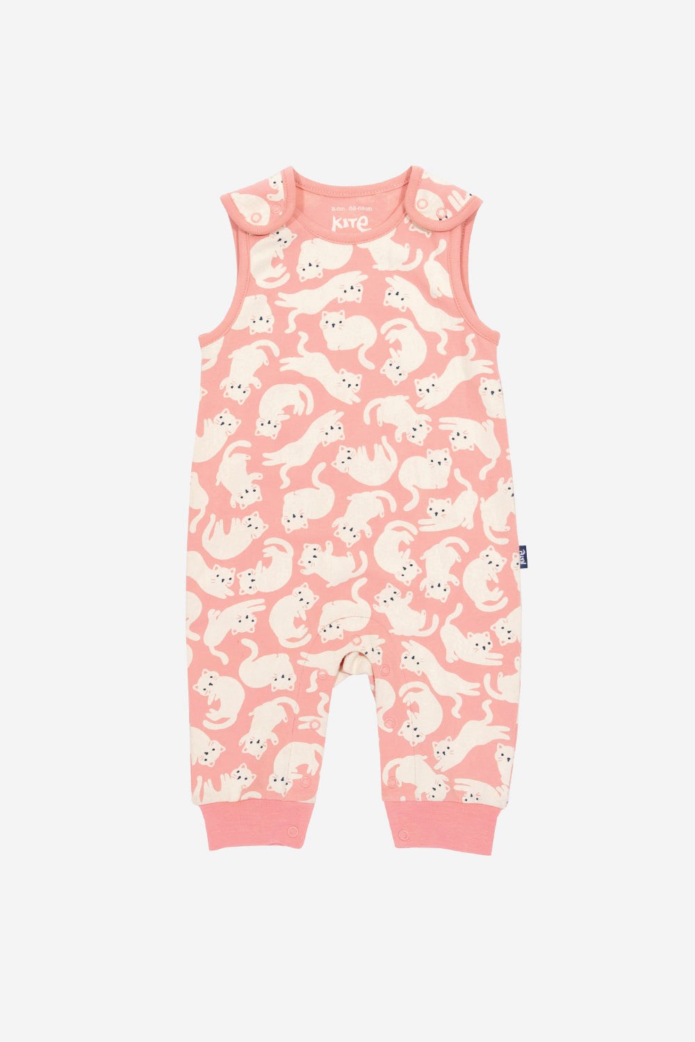 Kitty Cat Baby Dungarees -