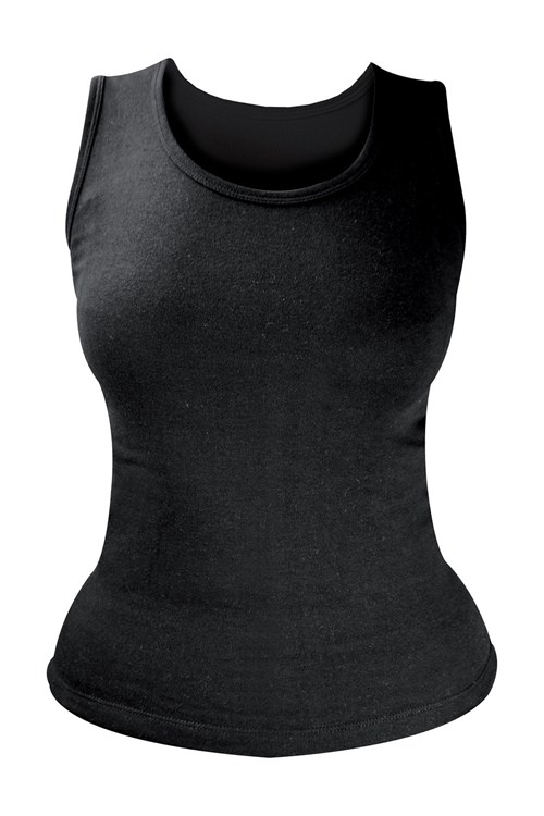 WOMEN black tank top/vest
