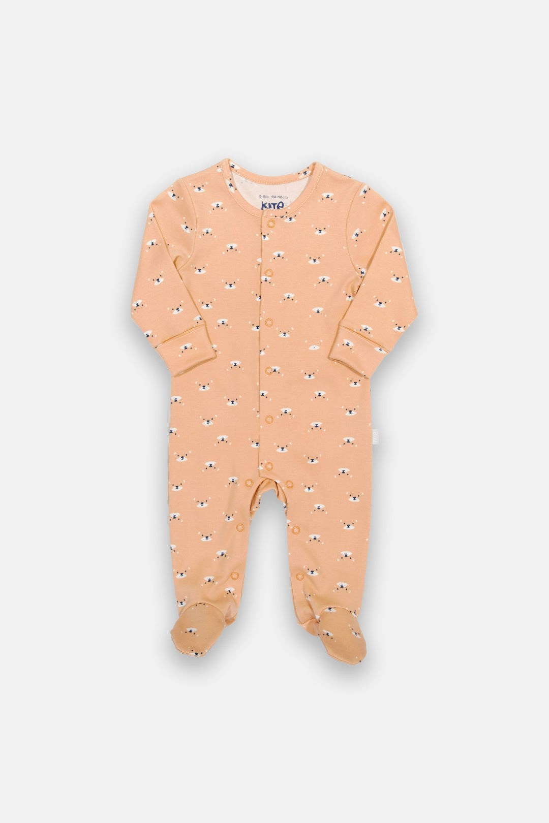 Spotty Otterly Baby Organic Cotton Sleepsuit -