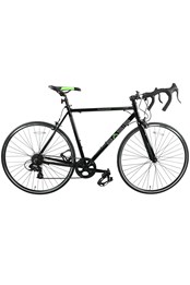 Basis Tourmalet Alloy 700c Road Bike 22"/23" Frame Black/Green